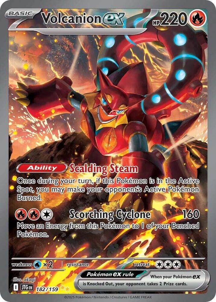 Volcanion ex - 182/159- NM