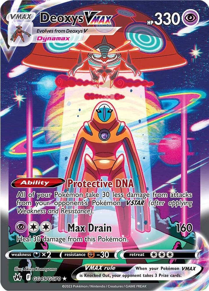 Deoxys VMAX GG45/GG70- NM