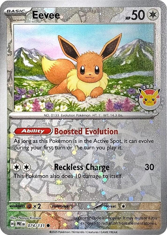 Eevee - 074/131 (Pokemon Day 2025)- NM