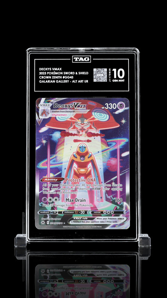 Deoxys VMAX #GG45 TAG 10