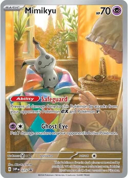 Mimikyu - 075 - SV: Scarlet & Violet Promo Cards (SVP)- NM (Unsealed)