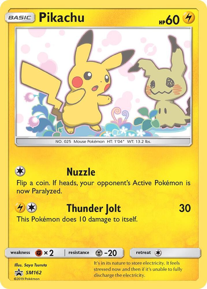 Pikachu - SM162- NM