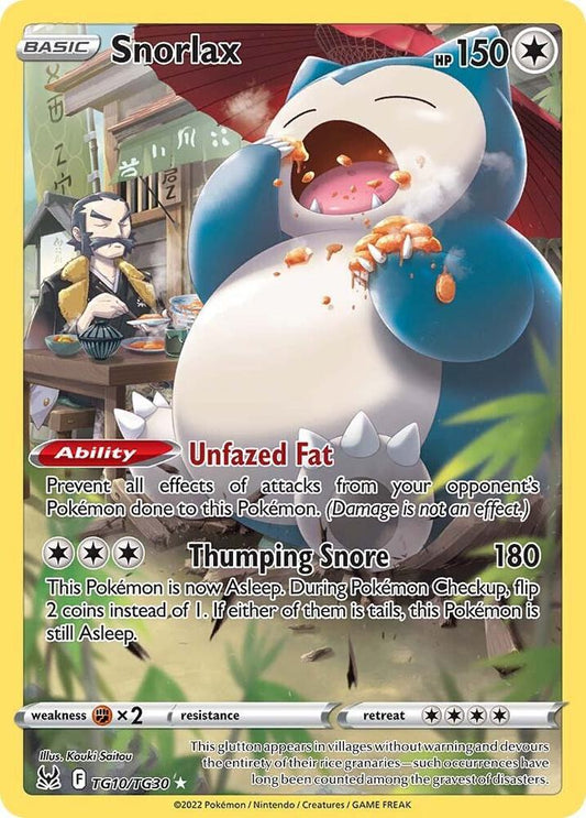 Snorlax - SWSH11: Lost Origin Trainer Gallery- NM