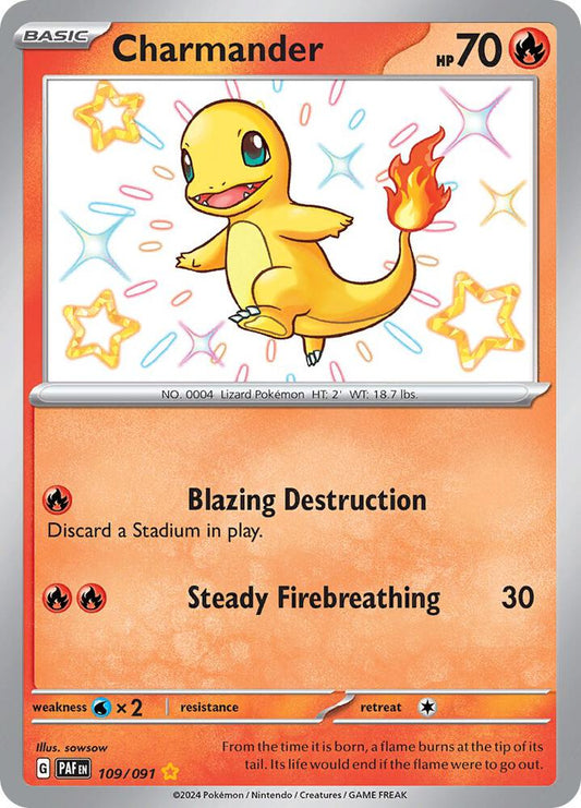 Charmander - 109/091- NM