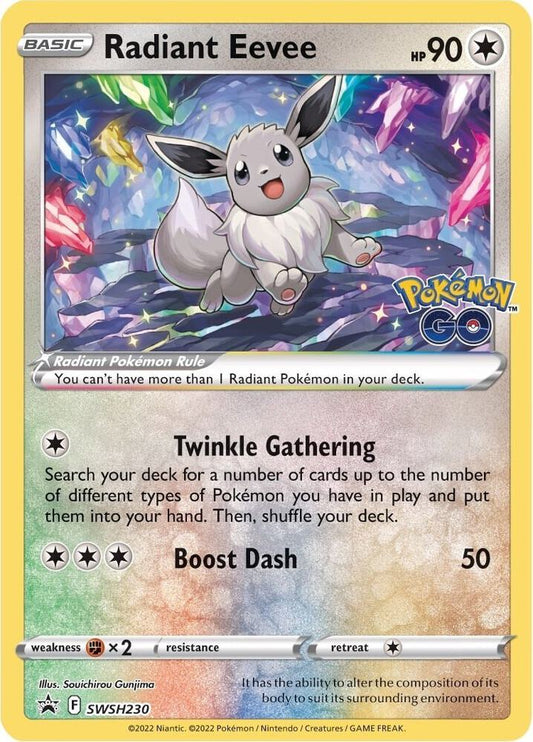 Radiant Eevee - SWSH230- NM